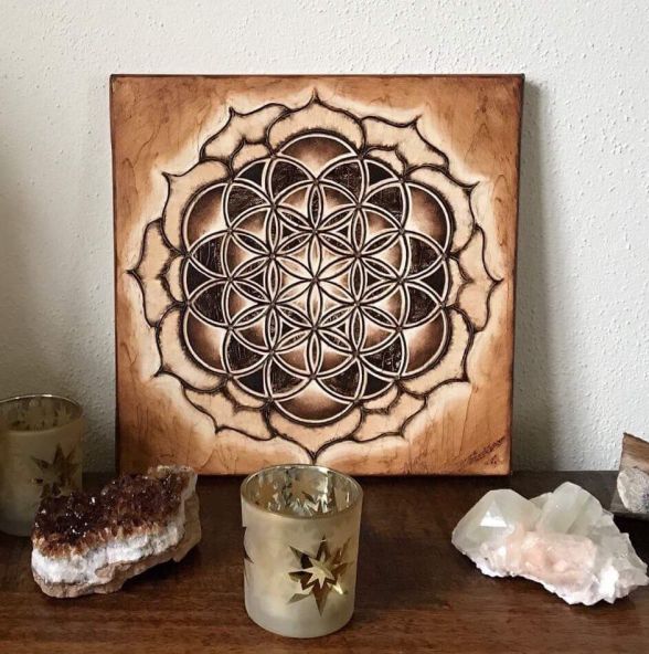 Blume des Lebens - Marion Friedsam - Heilsame Energiebilder - Ich bin Lotus 3